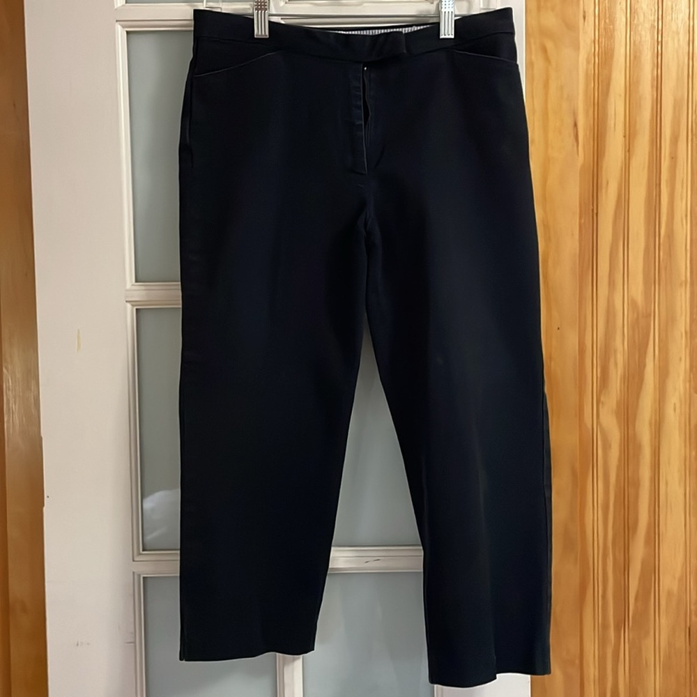 Tommy Hilfiger black stretch capris